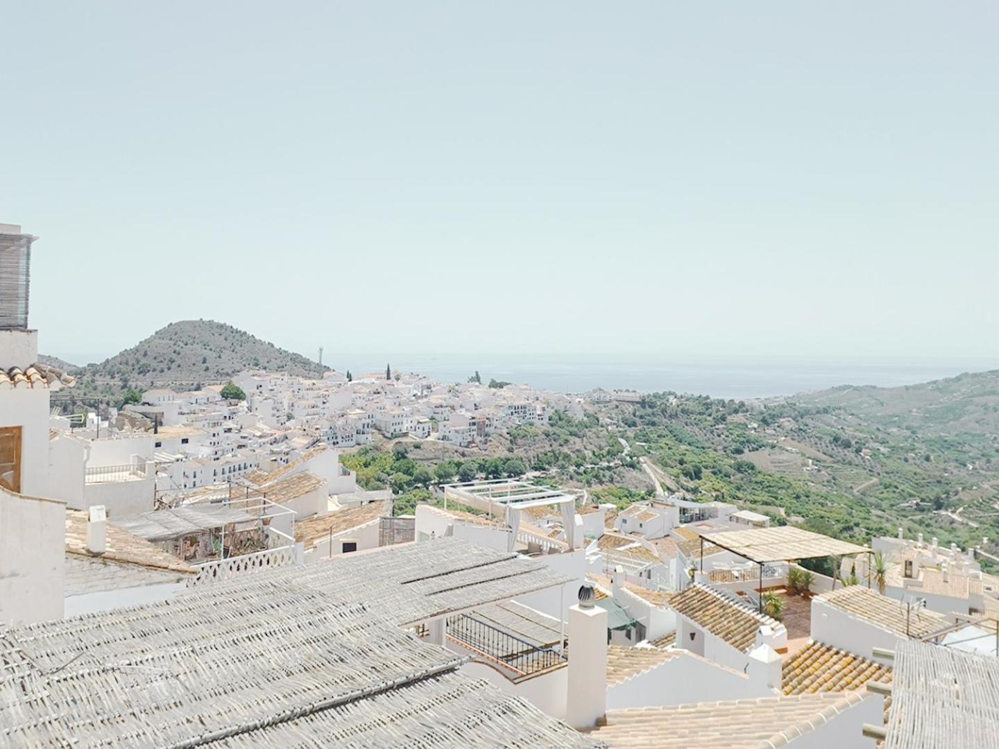 Las Pizarrillas: Tu Hogar En Este Blanco Pueblo Frigiliana Exterior photo